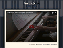 Tablet Screenshot of pianoaddicts.itsesproductions.com