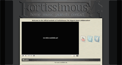 Desktop Screenshot of fortissimous.itsesproductions.com